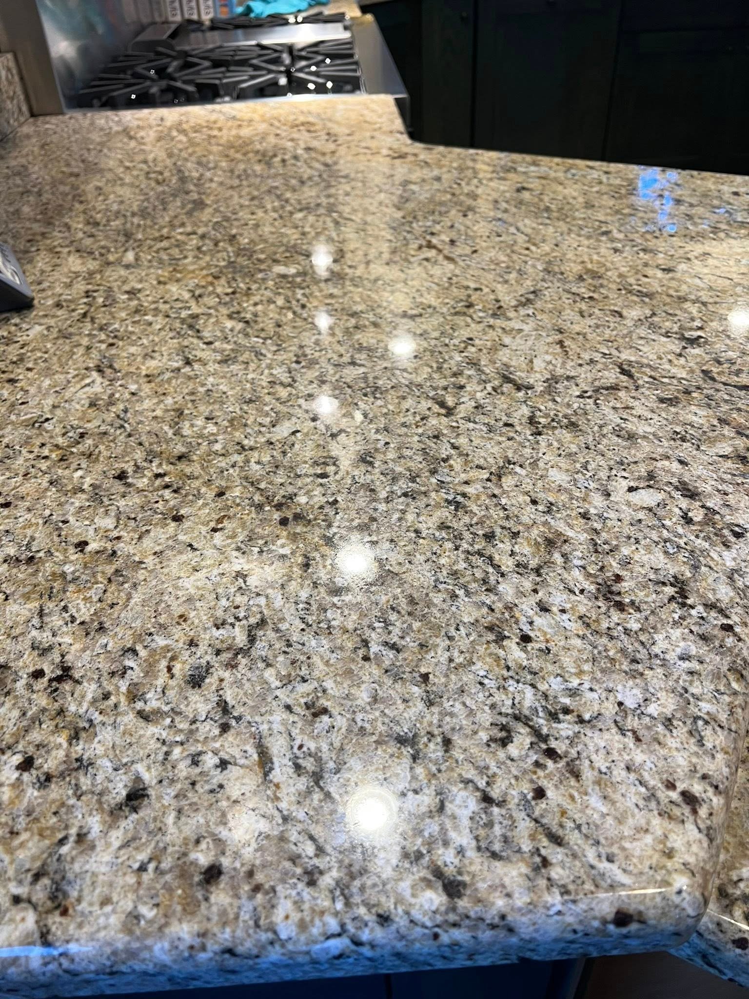 Volcano and lava field against a stormy sky